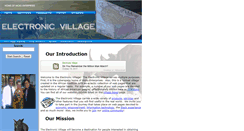 Desktop Screenshot of elecvillage.com