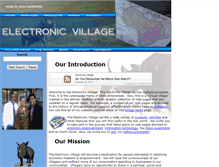 Tablet Screenshot of elecvillage.com
